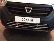 Renault Dokker 2013-2022 Kratka zderzaka stal nierdzewna zdjęcia 6