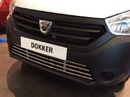 Renault Dokker 2013-2022 Kratka zderzaka stal nierdzewna zdjęcia 7