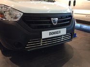 Renault Dokker 2013-2022 Kratka zderzaka stal nierdzewna zdjęcia 8