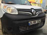 Renault Kangoo 2008–2020 Jednoczęściowa kratka zderzaka ze stali nierdzewnej zdjęcia 2