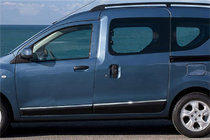 Renault Dokker 2013-2022 Listwy drzwiowe stal nierdzewna (4 szt.) zdjęcia 1