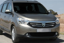 Renault Lodgy 2013-2022 Nakładki na grill (4 szt., stal nierdzewna) zdjęcia 1