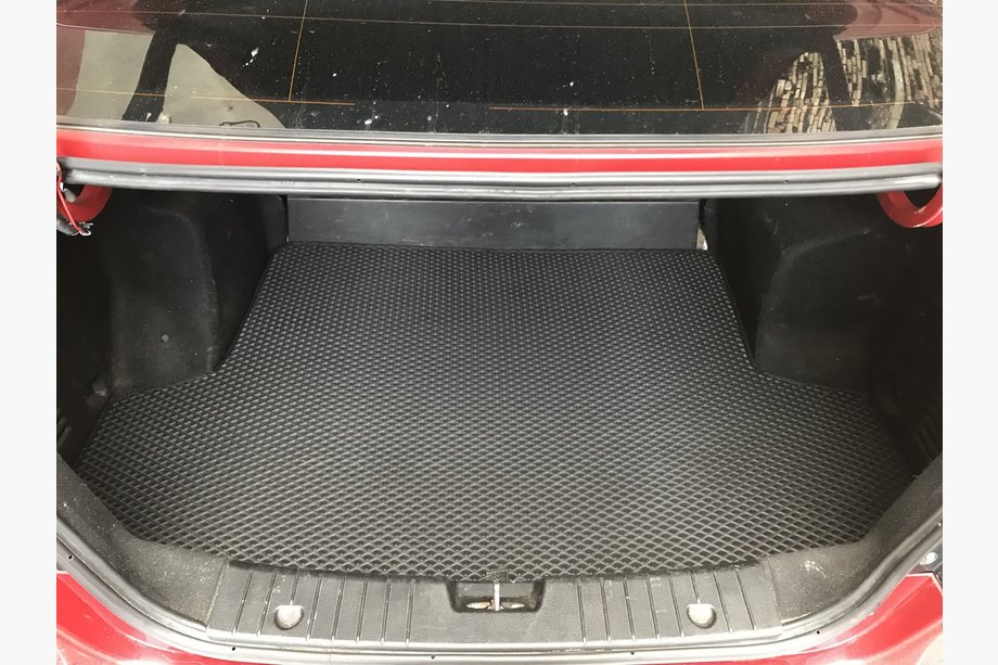 Chevrolet Aveo T250 2005-2011 Dywanik bagażnika (EVA, Czarny) Image