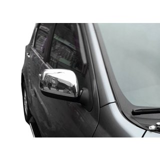 Nakładki na Lusterka (2 szt, Stal Nierdzewna) Daihatsu Terios 2006-2017 zdjęcia 1