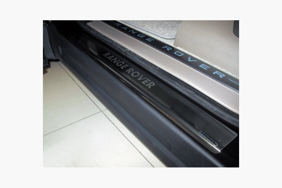 Range Rover III L322 2002-2012 Nakładki progowe stal nierdzewna NataNika Premium (4 szt.) Image