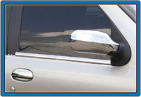 Fiat Albea 2002-2012 Zewnętrzne listwy okienne stal nierdzewna (4 szt.) zdjęcia 1