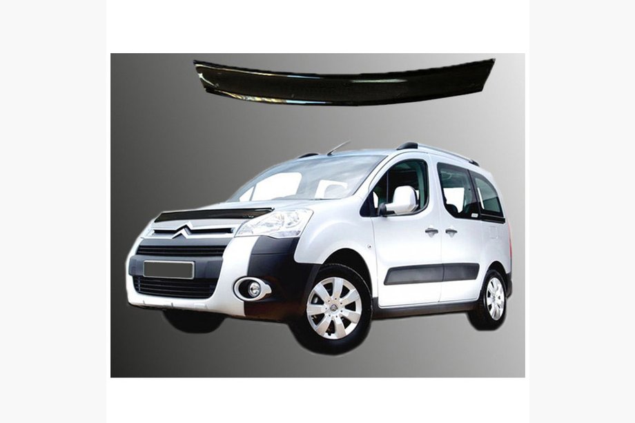 Peugeot Partner Tepee 2008-2018 Deflektor maski krotki (EuroCap) Image