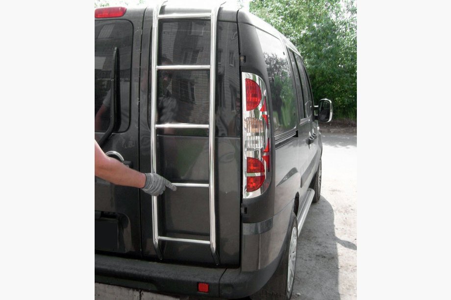 Fiat Doblo I 2001-2005 Drabinka (Stal Nierdzewna) Image