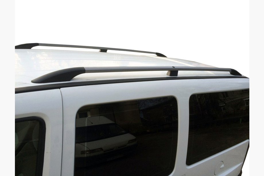 Fiat Doblo I 2005-2010 Wyprzedaż!!! Relingi Dachowe Szary Metalik Image