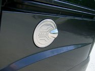 Fiat Doblo I 2001-2005 Chromowana nakładka na wlew paliwa (stal nierdzewna) Carmos - Turecka Stal Nierdzewna zdjęcia 1