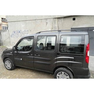 Relingi Dachowe Czarne Fiat Doblo I 2005-2010 zdjęcia 2