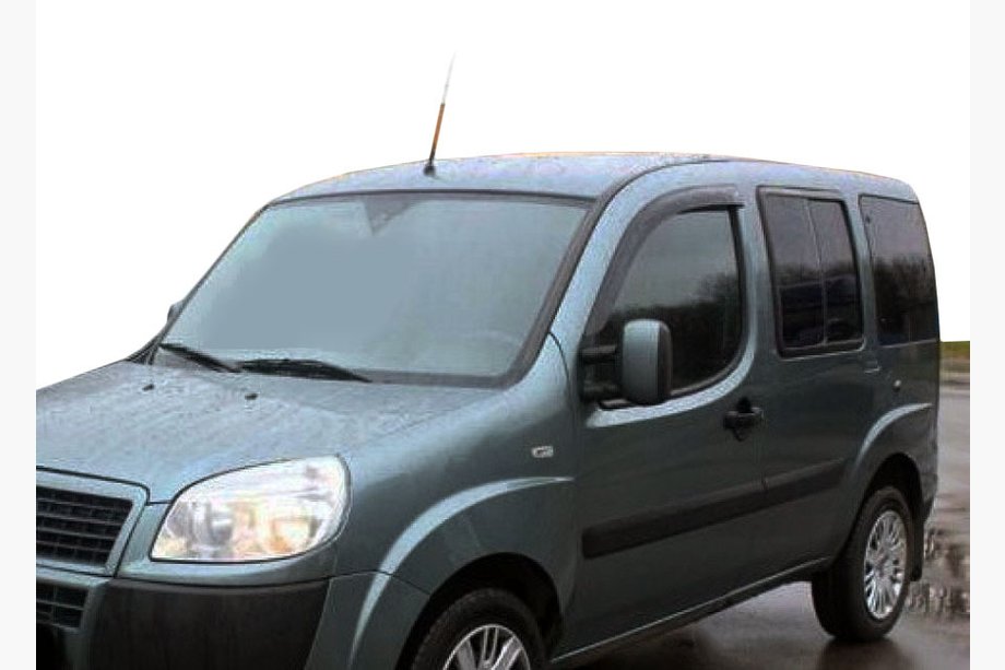 Fiat Doblo I 2001-2005 Deflektory Okien (2 szt, Cobra) Image