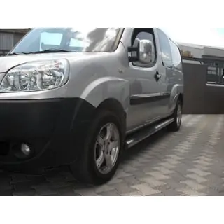 Rury Boczne BB002 (2 szt., Stal Nierdzewna)