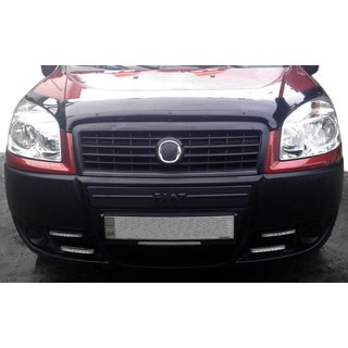 Środkowa zimowa osłona na grill Fiat Doblo I 2005-2010 zdjęcia 2