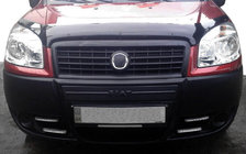 Fiat Doblo I 2005-2010 Środkowa zimowa osłona na grill połysk zdjęcia 2