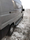 Peugeot Boxer 2006-2025 Progi Boczné Allmond Grey (2 szt., Aluminium) Krótki Rozstaw Osi zdjęcia 11