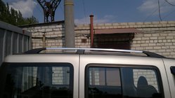 Fiat Doblo I 2001-2005 Relingi Dachowe Chromowane Stopki plastikowe zdjęcia 9