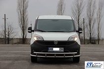 Fiat Doblo II 2010-2022 Osłona Przednia ST016-3 (Stal Nierdzewna) 51/51 mm zdjęcia 3