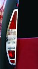 Fiat Doblo I 2001-2005 Chromowane nakładki na tylne lampy (2 szt, stal nierdzewna) Carmos - Turecka Stal Nierdzewna zdjęcia 4