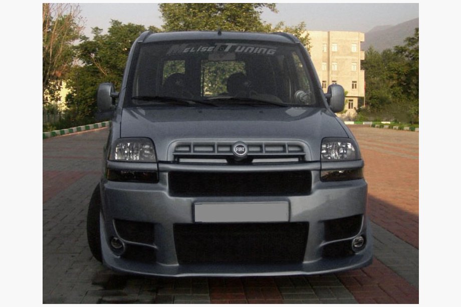 Fiat Doblo I 2001-2005 Nakładki na zderzak w stylu Sorento (zagruntowane do malowania) Image