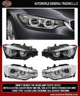 BMW 3 Series F30/F31 2012-2019 Reflektory przednie Xenon z LED światłem pozycyjnym 2012-2015 (2 szt) Czarny zdjęcia 2