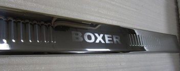 Peugeot Boxer 2006-2025 Listwa chromowana na tylny zderzak (stal nierdzewna) zdjęcia 1