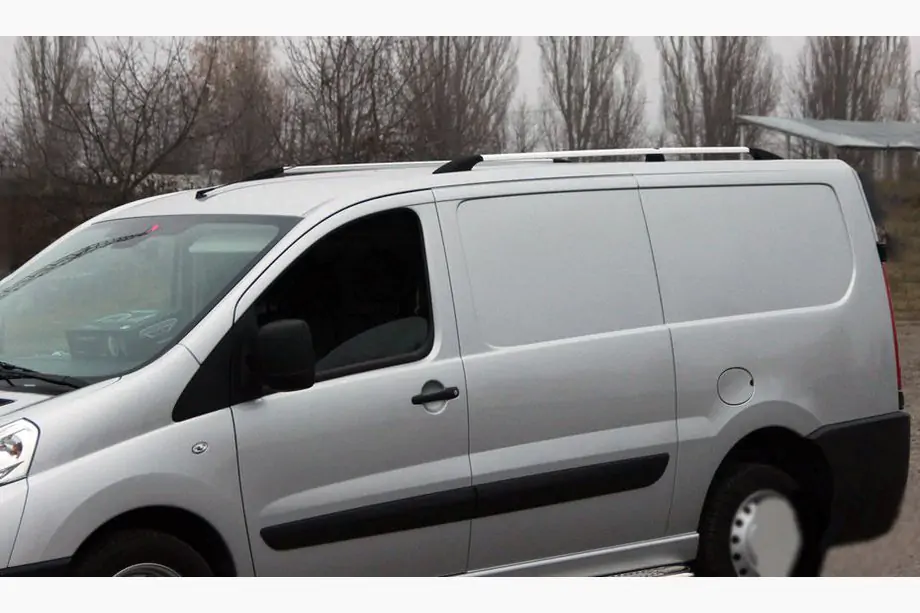 Fiat Scudo 2007-2015 Relingi Dachowe Chromowane Zdjęcia 1