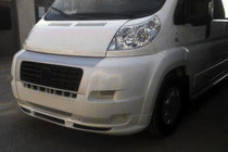 Fiat Ducato 2006-2025 Nakładka przednia 2006-2013 (wąska, do lakierowania) zdjęcia 2