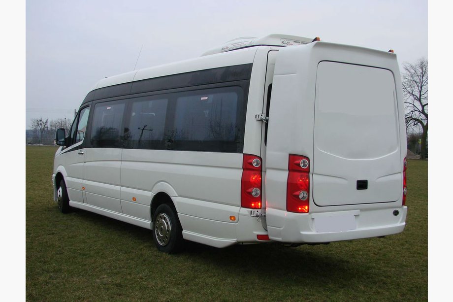 Volkswagen Crafter 2006-2016 Bagażnik dachowy (zagruntowany do malowania) Zdjęcia 12