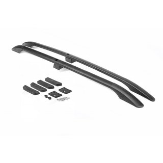 Relingi Dachowe Aluminiowe (Caravan, Czarny)