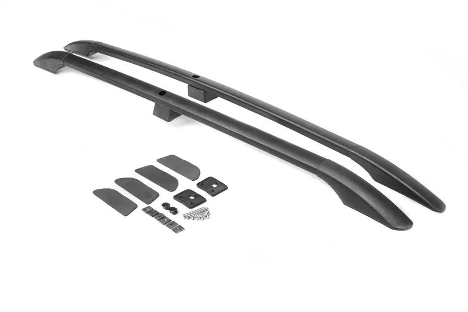 Volkswagen Touareg 2002–2010 Relingi Dachowe Czarne (turecki design) Zdjęcia 1