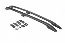 Renault Scenic/Grand 2003-2009 Relingi Dachowe Czarne (2 szt.) Długa Baza (Grande) zdjęcia 2
