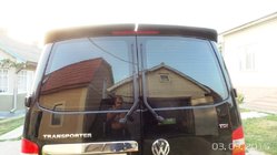 Volkswagen T5 Multivan 2003–2010 Spojler klapy tylnej Anatomik (zagruntowany do lakierowania) zdjęcia 3