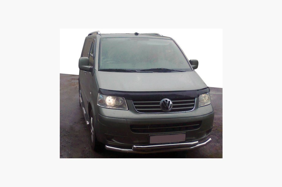 Volkswagen T5 Multivan 2003–2010 Przedni podwójny orurowanie 60/48 mm (nierdzewna stal) 60 x 42mm Image