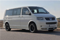 Volkswagen T5 Transporter 2003-2010 Kompletna listwa ozdobna okien stal nierdzewna (14 elementów) 2 Drzwi Bocznych, Długa Baza zdjęcia 6