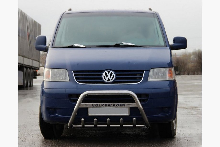 Volkswagen T5 Multivan 2003–2010 Pałąk Przedni WT003 (Stal Nierdzewna) Image