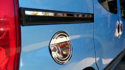 Citroen Nemo 2007-2017 Listwy progowe ze stali nierdzewnej (2 szt.) OmsaLine - Włoska Stal Nierdzewna zdjęcia 2