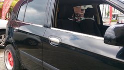 Hyundai Getz 2002- Listwy ozdobne szyb zewnetrzne stal nierdzewna (6 szt.) OmsaLine - Włoska Stal Nierdzewna zdjęcia 1