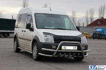 Ford Connect 2010-2013 Pałąk przedni z podwójnymi rurami WT003-Plus-2 (stal nierdzewna) zdjęcia 3
