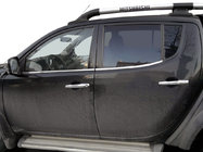 Mitsubishi L200 2006-2015 Listwy Ozdobne Okien Stal Nierdzewna (4 szt.) zdjęcia 1