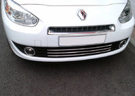 Renault Fluence 2009-2016 Nakładki na kratkę zderzaka (2009-2013, stal nierdzewna) zdjęcia 1