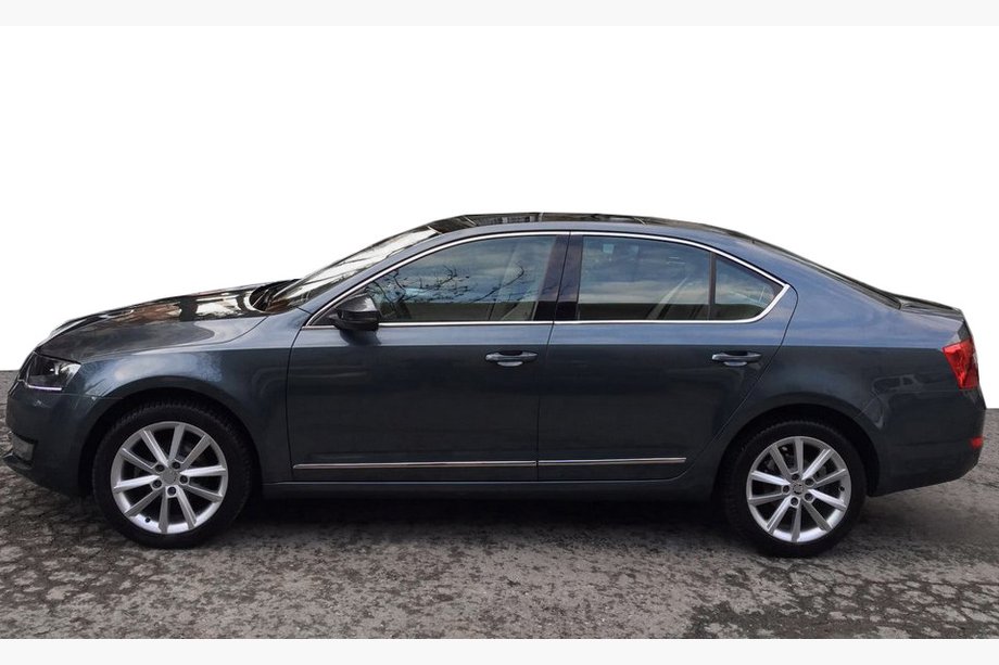 Skoda Octavia III A7 2013-2019 Kompletne listwy ozdobne okien stal nierdzewna (10 szt.) Image