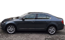 Skoda Octavia III A7 2013-2019 Kompletne listwy ozdobne okien stal nierdzewna (10 szt.) zdjęcia 1