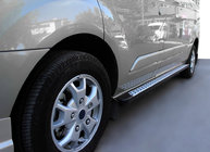 Ford Custom 2013-2022 Progi Boczné DOT-Line (2 szt., Aluminium) zdjęcia 1