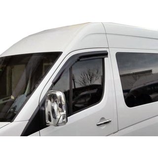 Naklejane owiewki (2 szt, Sunplex Sport) Mercedes Sprinter W906 2006–2018 zdjęcia 2