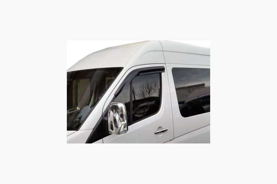 Volkswagen Crafter 2006-2016 Deflektory Okien (2 szt., Sunplex Sport) Zdjęcia 2