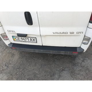 Nakładka na tylny zderzak DDU (ABS) zdjęcia 3