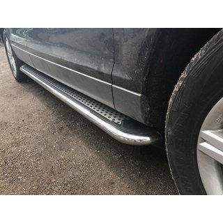 Progi Boczne Maydos V2 (2 szt., Aluminium i Stal Nierdzewna) Audi Q7 2005-2015 zdjęcia 1