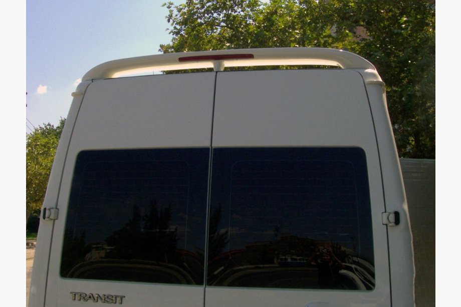 Ford Transit 2000–2014 Isikli spojler dachowy średni (pod lakierowanie) Image