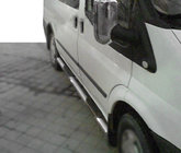 Ford Transit 2014- Rury Boczné Ø70 (2 szt., Stal Nierdzewna) zdjęcia 1